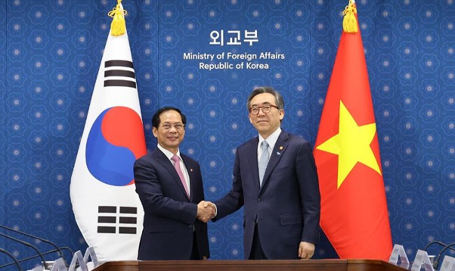 Foreign minister hosts summit with Vietnam