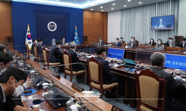 Opening Remarks by President Moon Jae-in at 48th Cabinet Meeting