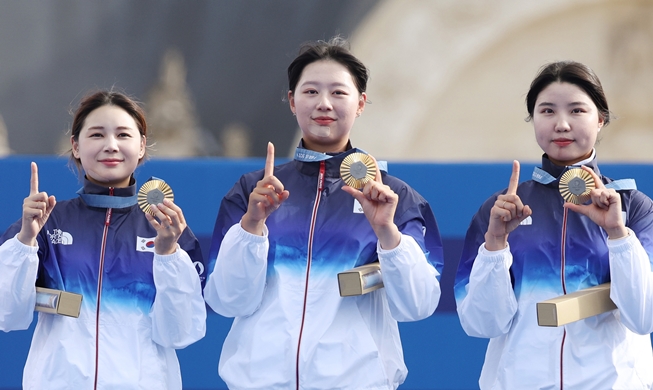 Women's archery wins 10th straight team gold at Olympics